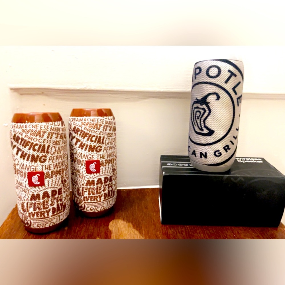 Chipotle Edition Speakers [ Read Description]